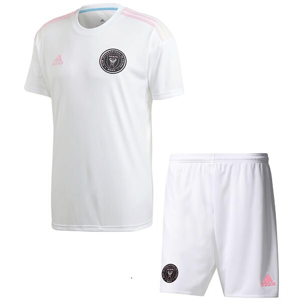 Camiseta Inter Miami Segunda equipo Niños 2020-21 Blanco